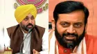 Nayab Singh Saini and Bhagwant Mann