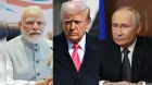 Trump Putin & Modi