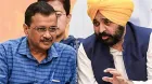Kejriwal With CM Mann
