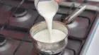 Curdled milk 